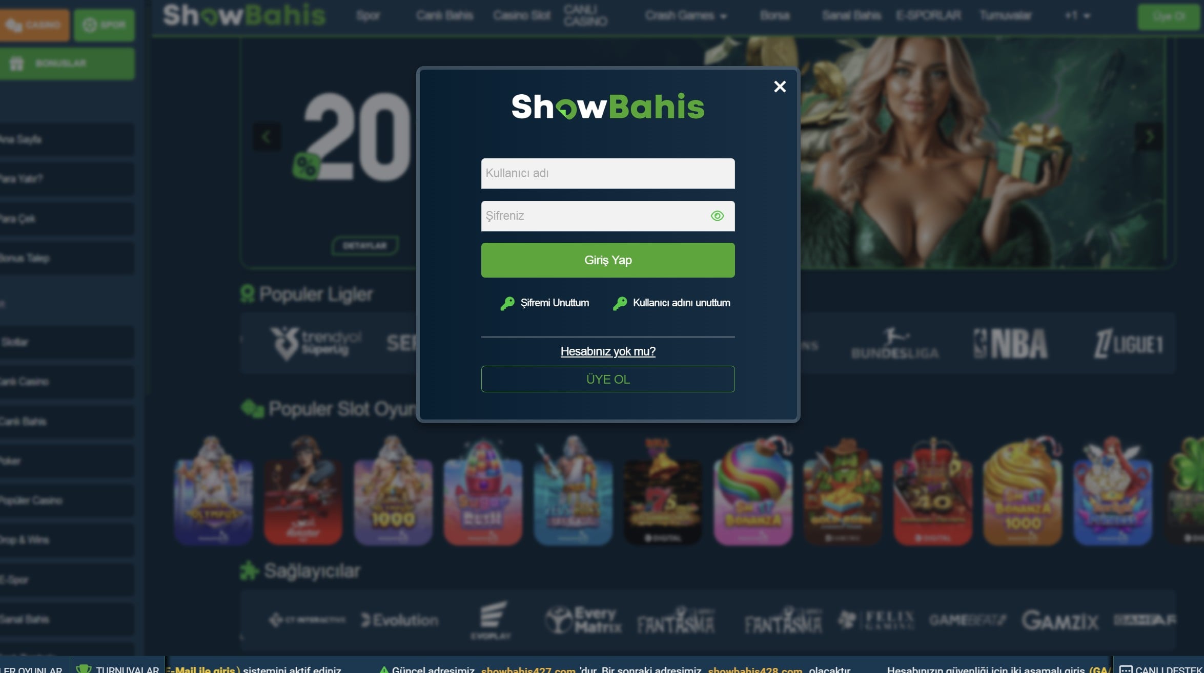 showbahis giriş